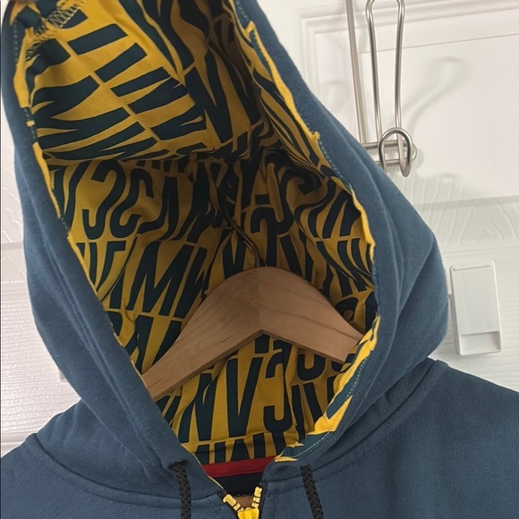 Canam Teal Hoodie with Yellow Details - Picture 3 of 4